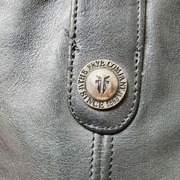 Frye Melissa Button Boots In Black Size 8.5B - Picture 5 of 10